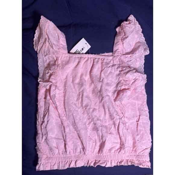 Epic Threads Big Girls All Over Print Woven Top, Size M - Picture 4 of 4